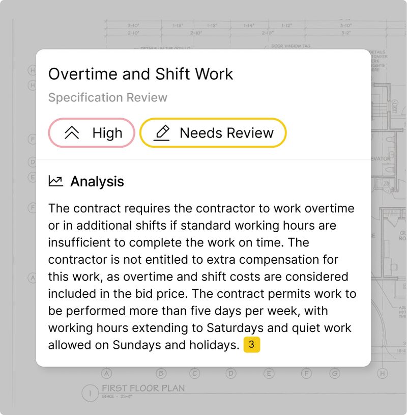 Lockheed Martin Subcontract Review Examples Risk Review | AI Contract & Spec Review for Construction | Provision