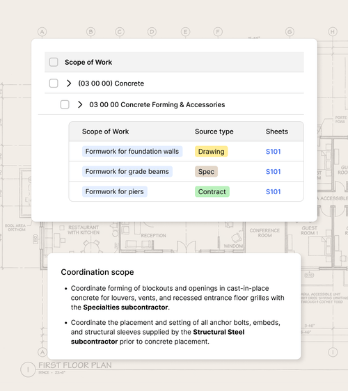 Scope Agent | AI Scope of Work Generator for Construction | Provision